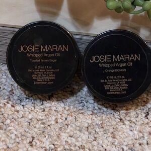 Josie Maran Whipped Argan Oil Body Butter 2 Fl Oz Toasted Brown Sugar Orange
